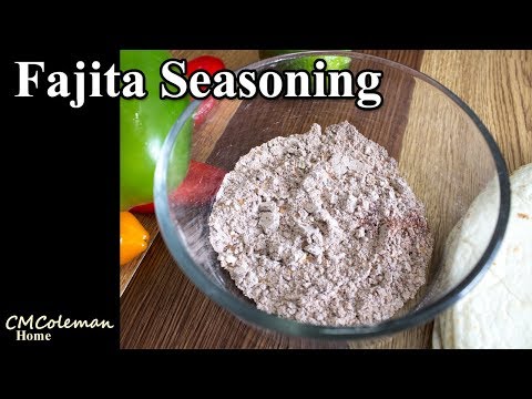 Homemade Fajita Seasoning