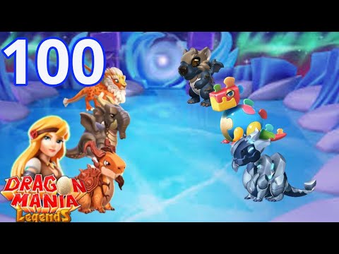 Heroic Mode Battle 1-3 | Dragon Mania Legends - Gameplay Walkthrough Part 100 (iOS, Android)