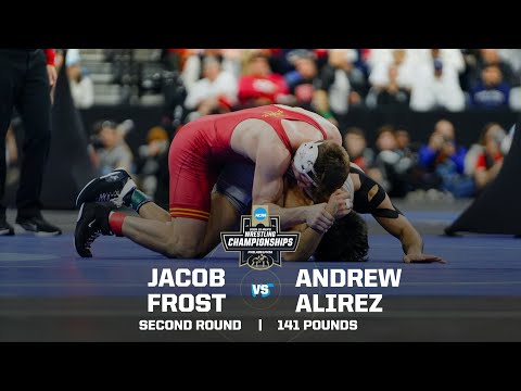 Jacob Frost vs. Andrew Alirez: 2025 NCAA wrestling second round (141 lbs.)