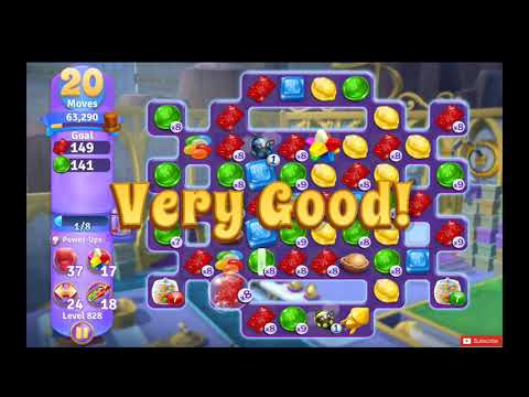 Wonka's World of Candy Level 828 NO BOOSTERS - A S GAMING ✔