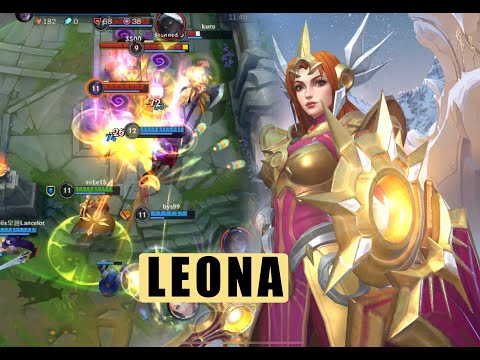 LEONA 4 MAN SOLAR FLARE SETUP! | GAMEPLAY (BUILD & RUNES) | WILD RIFT