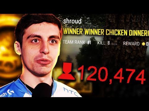 SHROUD PUBG TOURNAMENT FIRST PLACE