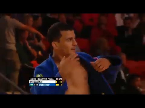 Baul An vs Rishod Sobirov World Judo Championships 2015   Astana