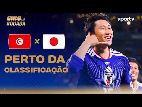 Japão goleia tunísia por 4 a 0 e fortalece chances na copa do mundo