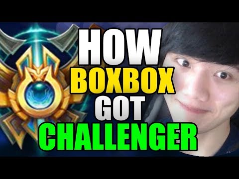 How BoxBox ACTUALLY got CHALLENGER This Season. - League of Legends