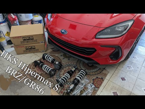 HKS Hipermax S Coilovers ZD8 | 2023 Subaru BRZ/GR86 Install