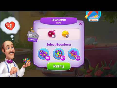 Homescapes Stuck Level 2910