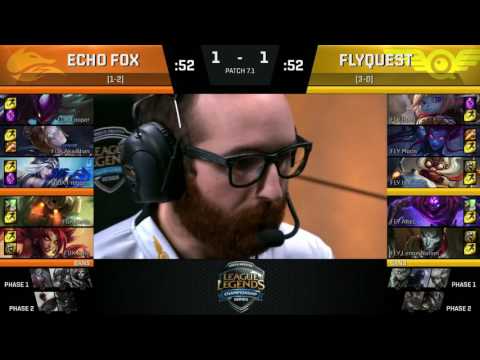 FOX vs FLY, Game 3   NA LCS 2017 Spring   Echo Fox vs FlyQuest G3