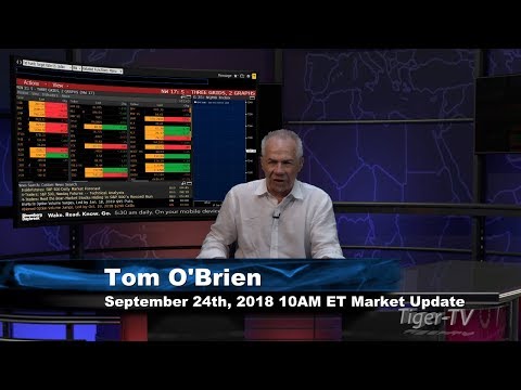 September 24th 10AM ET Market Update with Tom O'Brien on TFNN