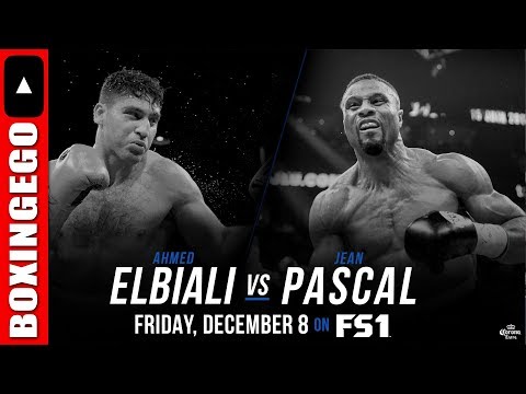 PBC: Jean Pascal vs Ahmed Elbiali + Chad Dawson vs Edwin Rodriguez LIGHT HEAVYWEIGHT CARD