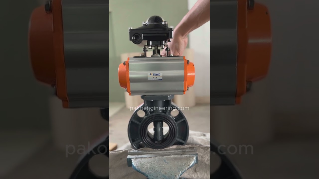 PNEUMATIC ACTUATOR : หลักการทำงานสปริงรีเทิร์น(SINGLE ACTING)