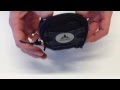 VAUDE Race Light Medium Black Zadeltas — video 3