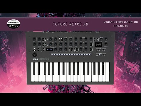 SoundsDivine 'Future Retro XD' - Korg Minilogue XD