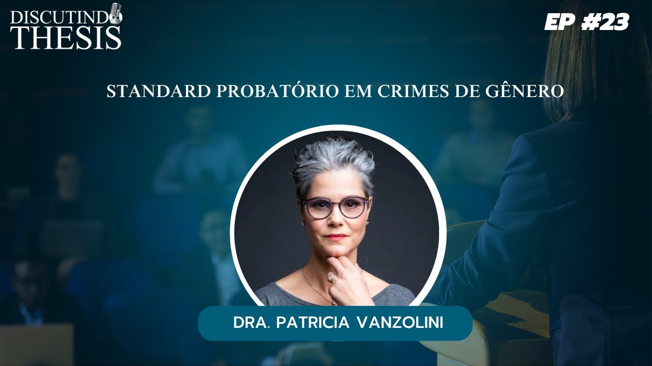 Dra.Patricia Vanzolini  em um Discutindo Thesis com Wagner Ginotti - #023