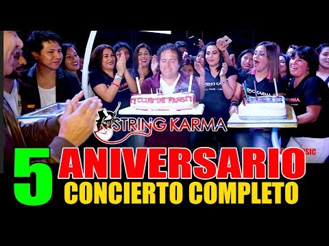 5to ANIVERSARIO STRING KARMA 2018 - CONCIERTO COMPLETO Huaralino Internacional