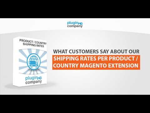 Review: Shipping Rates Per Product / Country Magento Extension - Plugin Company