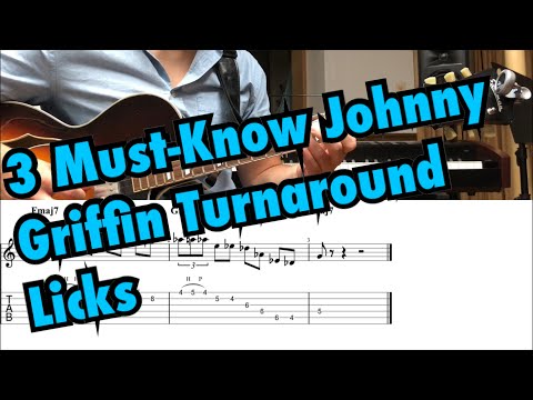 3 Must-Know Johnny Griffin Turnaround Licks