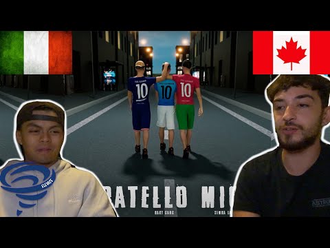 FREE THE GUYS! CANADIANS REACT TO ITALIAN RAP - Fratello mio - ESCOMAR, BABY GANG, SIMBA LA RUE