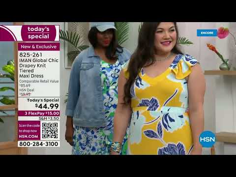 HSN | IMAN Global Chic Fashions 05.13.2023 - 04 AM