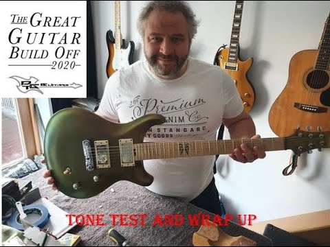 The Livingroom Luthier Episode 4 - Great Guitar Build Off Unofficial Sound test