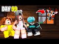 We SURVIVED 100 Days In The Roblox FOREST