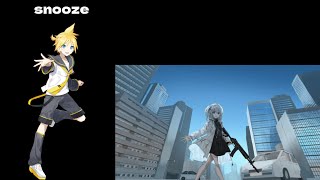 Cover art for 【Kagamine Len V4X】snooze ~ COVER