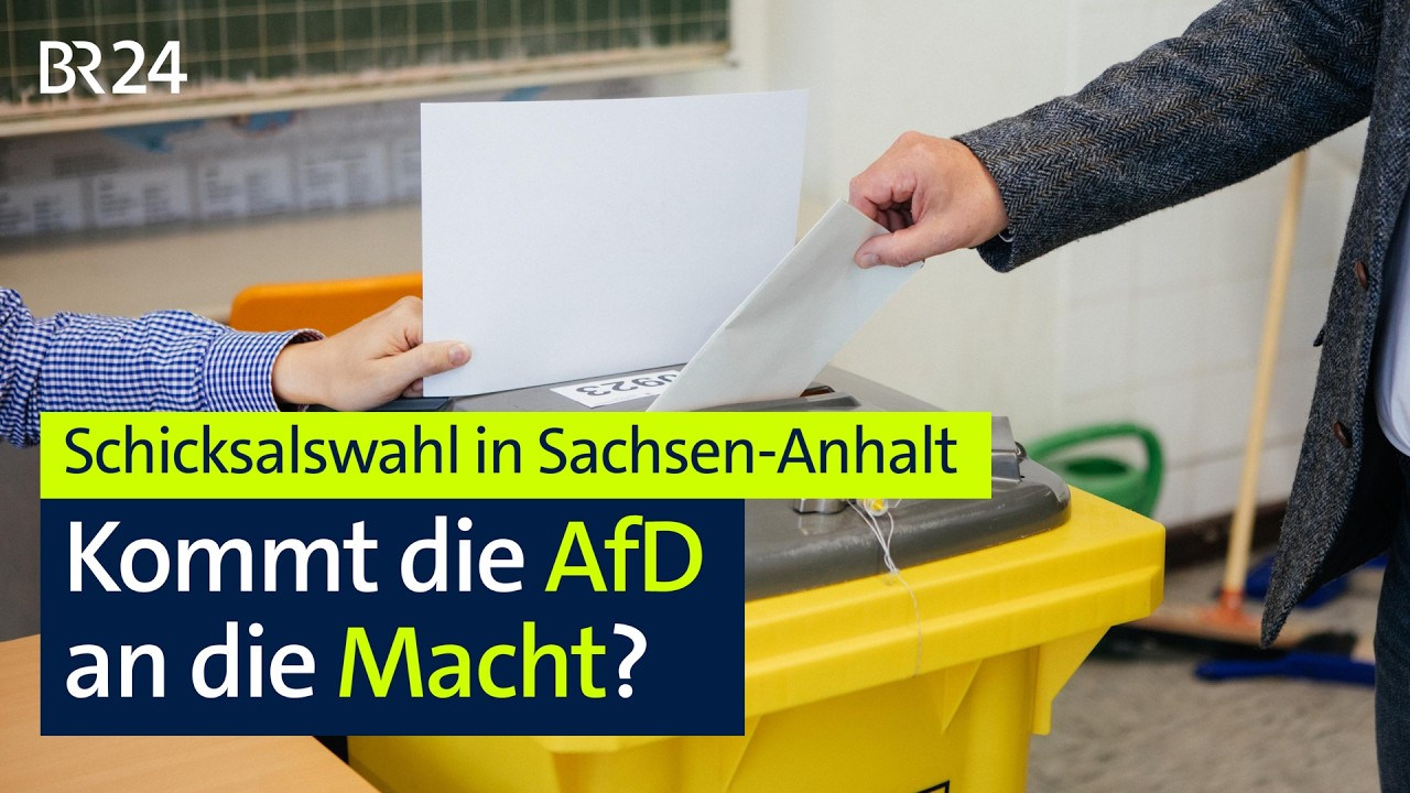 Schicksalswahl in Sachsen-Anhalt: Kommt die AfD an die Macht? | BR24