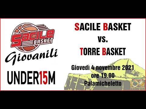 UNDER 15 - Sacile 4 novembre 2021: Sacile Basket vs. Basket Torre - 1° giornata andata - 1° tempo