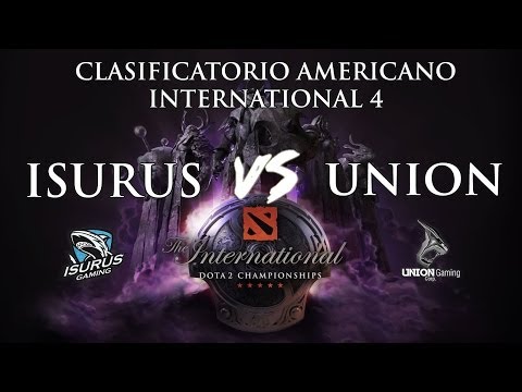 DOTA 2 - Isurus Gaming VS Union Gaming - Clasificatorio Americano Ti4 - Español - Viciuslab
