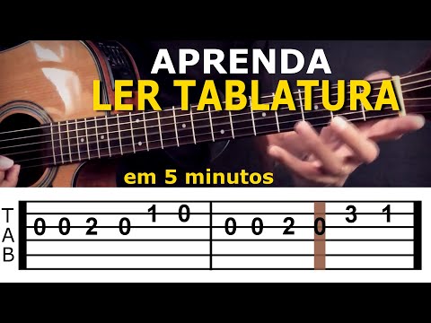 COMO LER TABLATURA - Aprenda em 5 Minutos