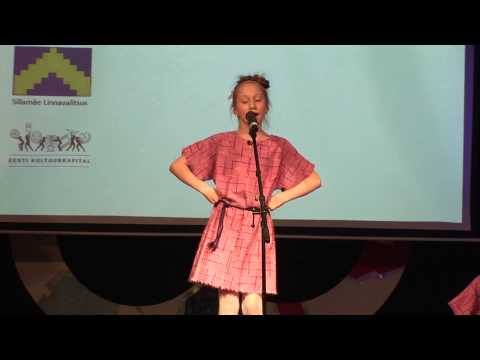 группа 10-12 лет: Diana Tšerkassov (Eesti Põhikool) - Taat, ära maga.