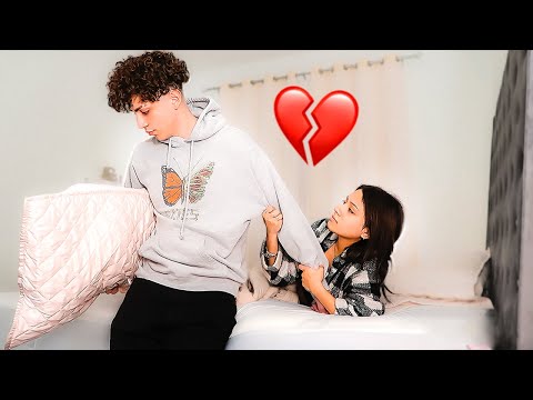 I Want To Sleep Alone Prank On GF 💔