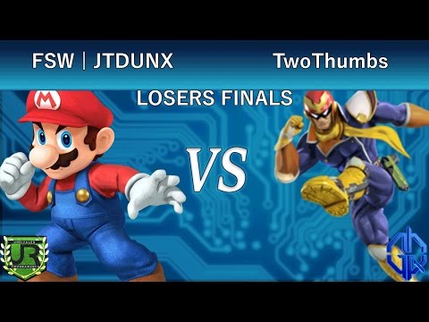 GHQ #12 Season 3  LOSERS FINALS - FSW | JTDUNX (Mario) vs TwoThumbs (Captain Falcon)