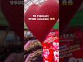 99000 balloons were released in Moscow on Valentine's Day😱😱#balloon #love  #valentine #shortvideo