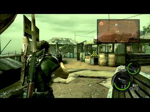 Resident Evil 5 Co-op Walkthrough w/ Brockcold Part 5 - First Death