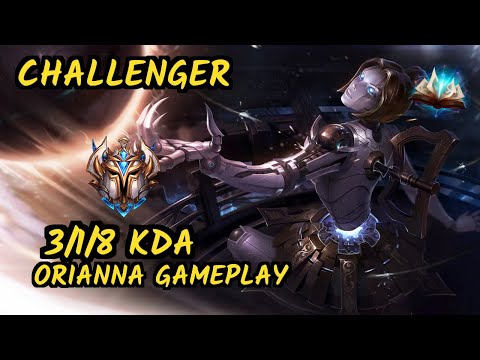 DOPA (Apdo) (ORIANNA) vs KATARINA - 3/1/8 KDA MID CHALLENGER GAMEPLAY - KR