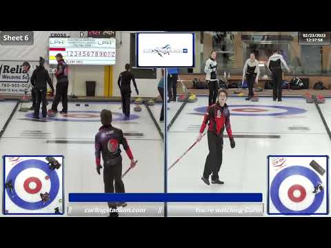 Warren Cross vs. Guy Algot - Draw 5 - Curling Alberta Mixed Provincial Championship