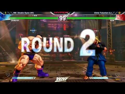 [WNF2016 1.1] SFV Snake Eyez (Zangief) vs. Chris Tatarian (Ken) Grand Finals