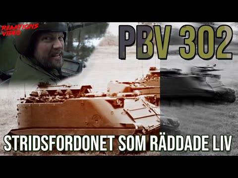 Melker rattar Pansarbandvagn 302 - Kalla krigets fordon [reaktionsvideo]
