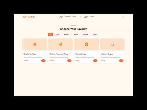 Task Demo - DAS002482 - FreshBite - Online Food Ordering