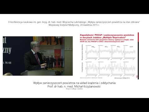 Prof. dr hab. n. med. Michał Krzyżanowski (King’s College, London)