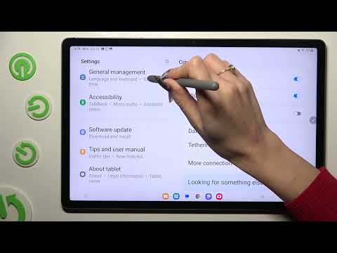 How to Find Samsung Keyboard Settings in Samsung Galaxy Tab S9 FE+ - Text Correction Options