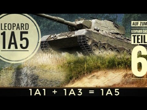 Leopard 1A5 | World of Tanks Console Deutsch | auf dem Weg zum Leopard 2A5 [Playstation 5]