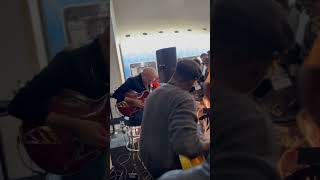 Isaiah Sharkey &amp; Mark Whitfield at D’Angelico - Namm Show 2025 pt4