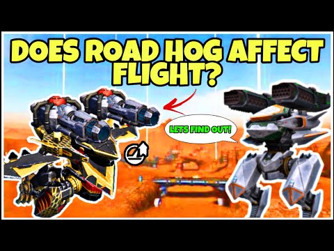 🔥DOES ROAD HOG SKILL AFFECT FLIGHT SPEED OF AO JUN? || SPEED TEST || WAR ROBOTS || GAMEPLAY ||