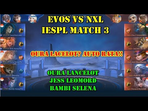 EVOS VS NXL MATCH 3 TBOF IESPL - Match Day 17