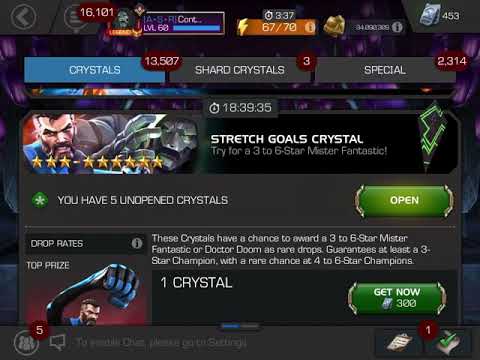 5x Mr Fantast Feature Cavalier Crystal POP (pep method)