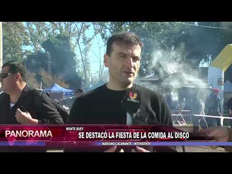 Se destacó la fiesta de la comida al disco en Monte Buey