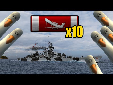 10 SHips DOWN for MAINZ - World of Warships