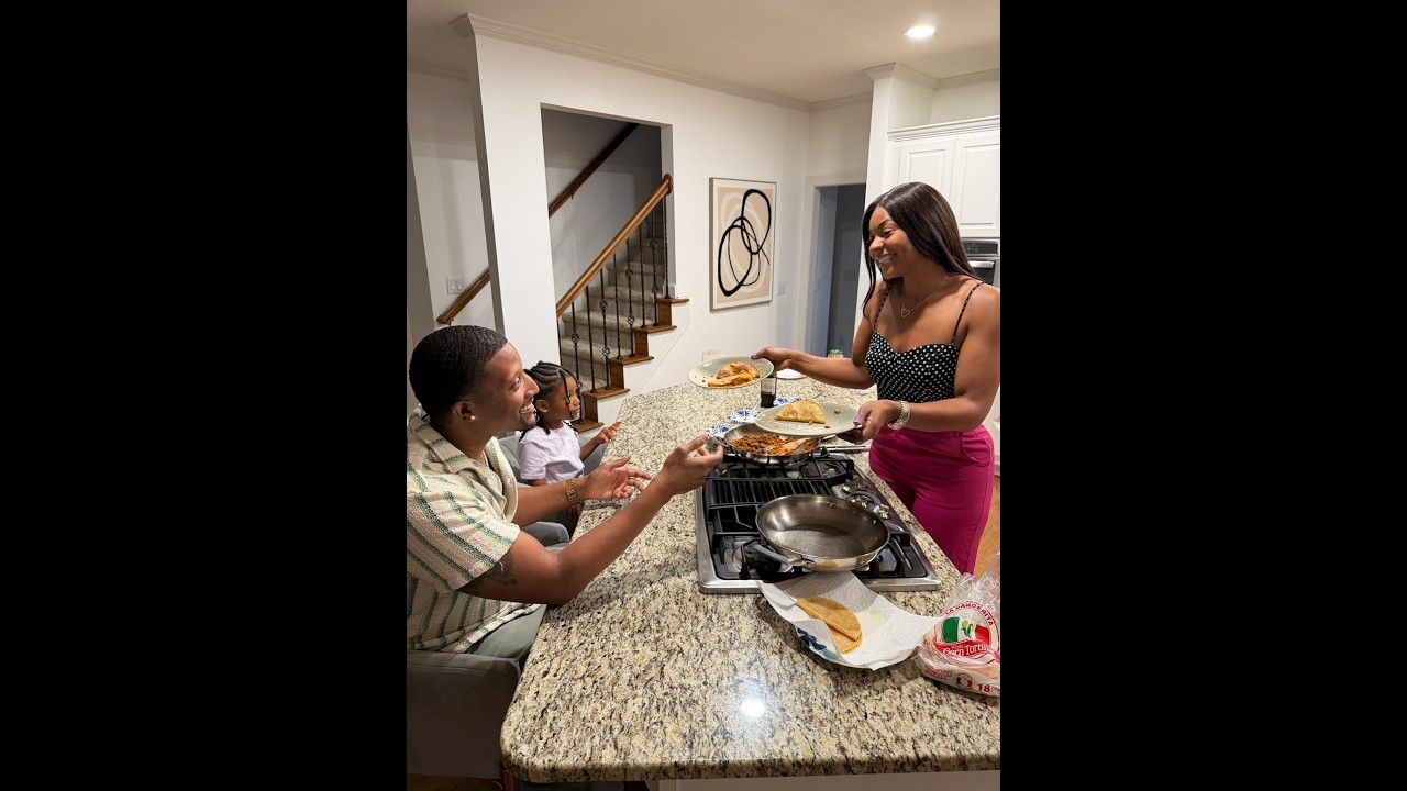 Ernestine cooks for Jae in HIS kitchen!